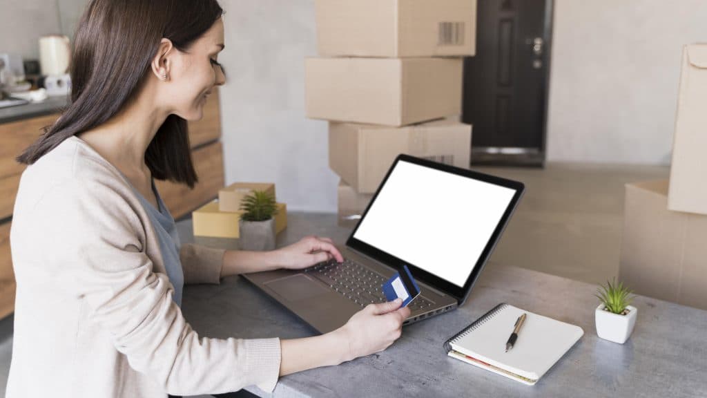Parcel being tracked from collection to delivery